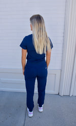 Midnight Blue Scrub Jogger