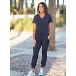 Sabal Navy Jogger Scrub Pant